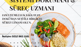 22002 gıda yönetim sistemi doküman seti ve süreç uzmanı görseli